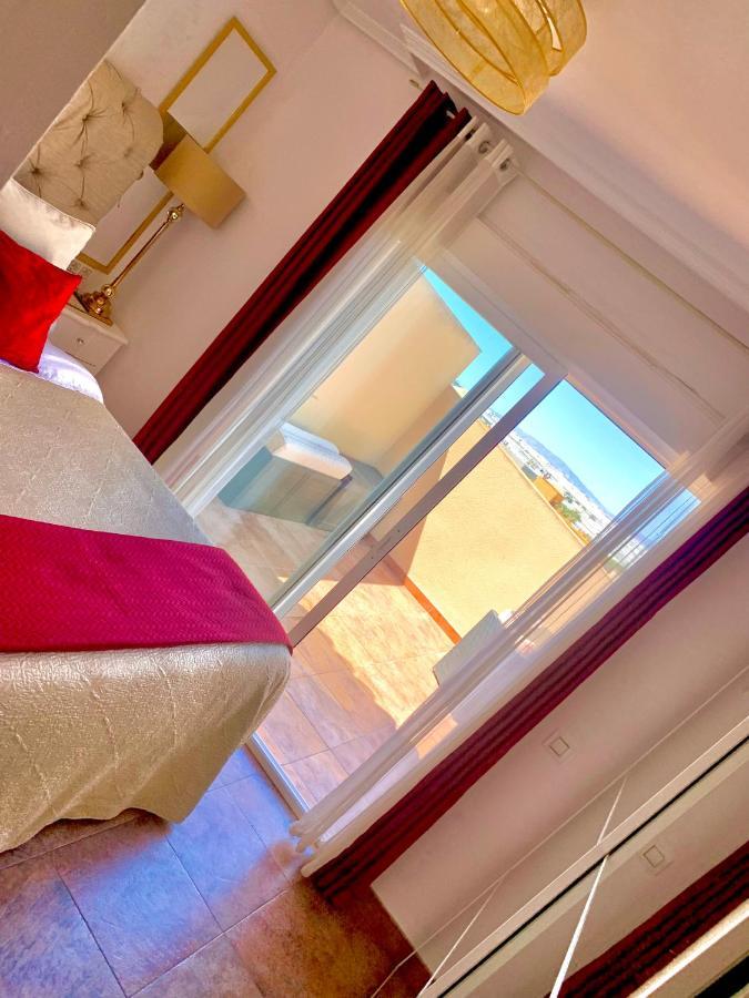 Atico Deluxe Entre Centro Y Playa Salinas Con Terraza, Wifi, Piscina Climatizada, Gym, Sauna Y Garaje -Smart Tv Roquetas de Mar Exteriör bild