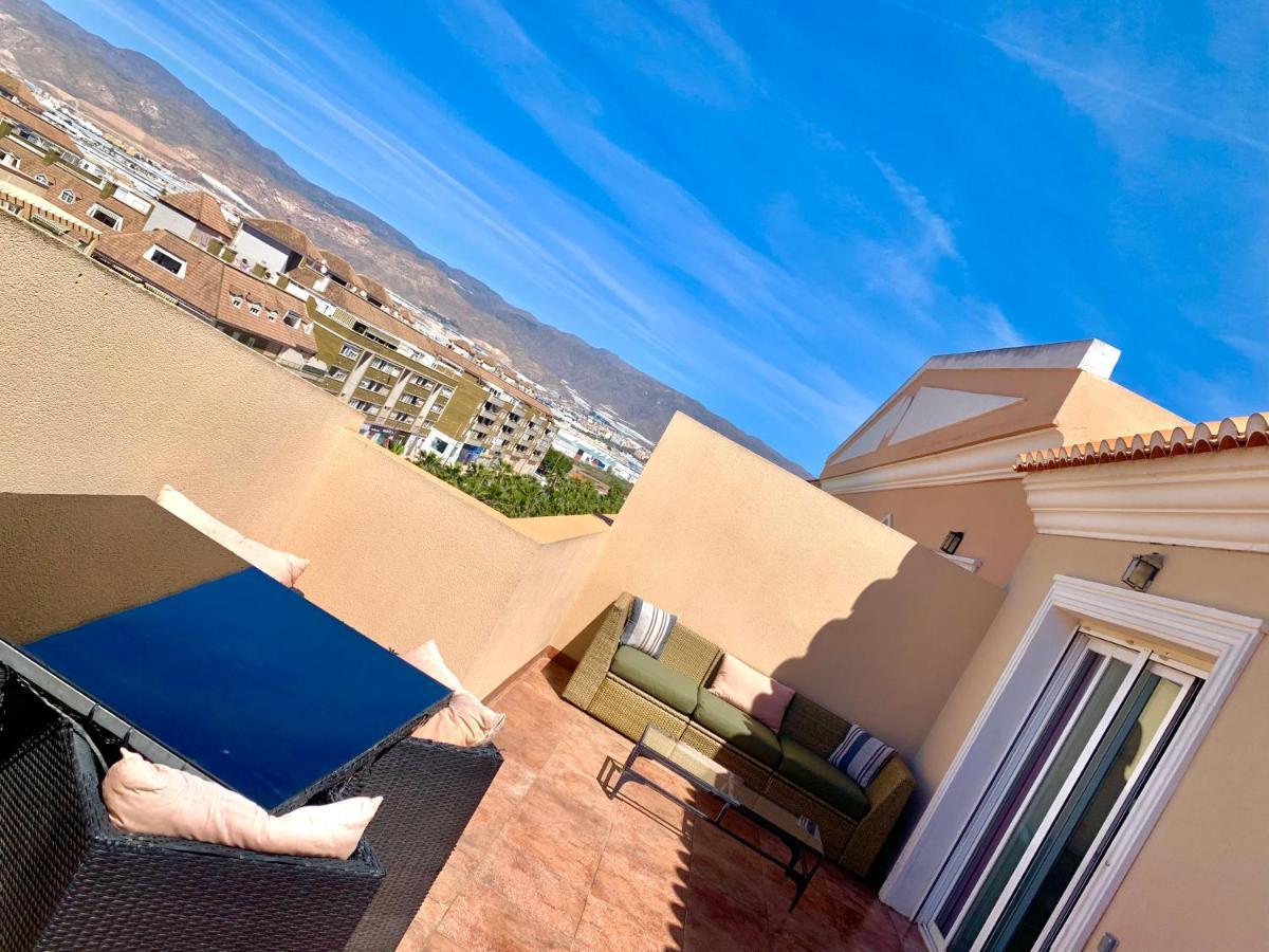 Atico Deluxe Entre Centro Y Playa Salinas Con Terraza, Wifi, Piscina Climatizada, Gym, Sauna Y Garaje -Smart Tv Roquetas de Mar Exteriör bild